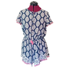 Matilda Jane Brilliant Daydream On The Fringe Romper Womens Pockets Size Small - Picture 1 of 6