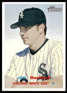 2006 Topps Heritage #343 Jon Garland SP Chicago White Sox - Picture 1 of 2