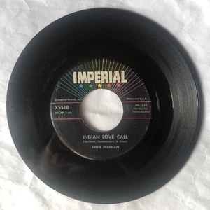 Ernie Freeman - Indian Love Call / Summer Serenade 45 RPM Imperial Records 7” - Picture 1 of 2