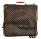 Auth Louis Vuitton Monogram Portable Cabine Garment Bag Hangers Travel Lv 6498I