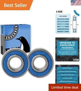 Durable Chrome Steel Bearings with Dual Rubber Seals - Engineered in USA - Picture 1 of 7