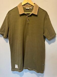 Napapijri Geographic Green Polo Shirt Size XL