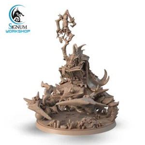 Roa - Sacerdote Chamán Murloc Montado - Juegos Signum - Fantasy Dungeons and Dragons - Imagen 1 de 2