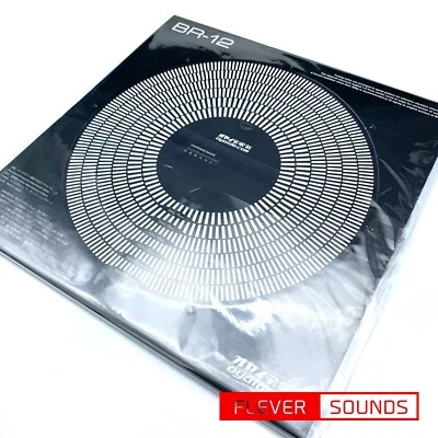 Hoja giratoria Oyaide BR-12 de goma butílica de tungsteno con mira estroboscópica, medidor de voladizo Foto 1 de 4