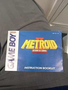 MANUAL ONLY - Metroid II: Return of Samus (Nintendo Game Boy) - Picture 1 of 3
