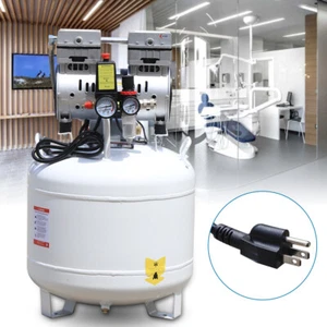 40L Oil Free Oilless Dental Medical Air Compressor 165L/min 115 PSI - Picture 1 of 16
