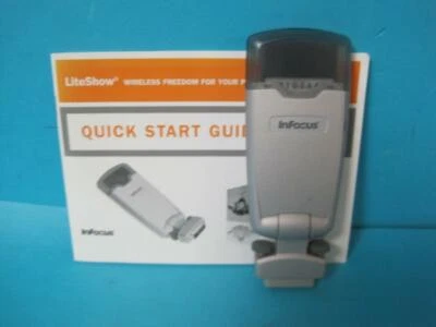INFOCUS LITESHOW WIRELESS PROJECTOR ANTENNA + NETGEAR 802.11B COMPACT FLASH CARD - Image 1 of 4