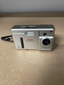 Olympus C-21 CAMEDIA 1.3MP Digitalkamera + Speicherkarte - Bild 1 von 4
