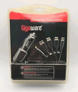 Gigaware Universal Gaming Car Power Adapter 2601437 NEW DS DSLITE 3DS Gameboy - Picture 1 of 2