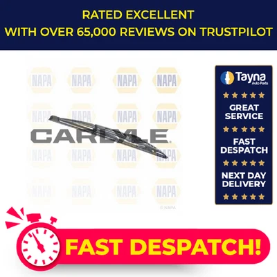 20x Wiper Blades fits PEUGEOT ION Front 2010 on Y4F1 Windscreen NAPA New - Image 1 of 4