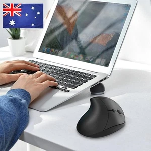 2.4G Vertical Mouse 2400 DPI Wireless Vertical Ergonomic Optical Mouse 6 Buttons - Afbeelding 1 van 18