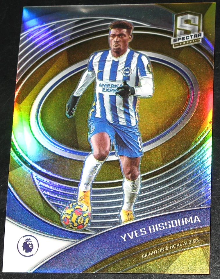 2021-22 Chronicles Spectra Premier Yves Bissouma GOLD Prizm # 01/10 #250 - Image 1 of 2