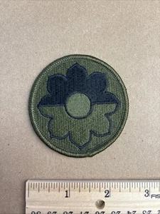 Alter Vintage 1970er Original Vietnamkrieg Ära 9th Infantry Div US Army Patch Abzeichen - Bild 1 von 2