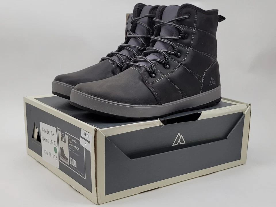 Alpine Design X Kamik Men’s Ezra Winter Boots Grey lace-up AD23MCW002-GRY - Image 1 of 4