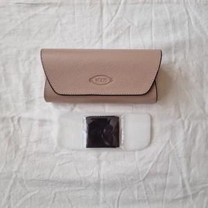 Tod's Soft Shell Beige Sunglasses Case-Brand New!!!!!!!!!! - Picture 1 of 7