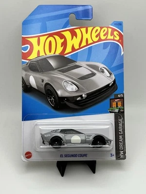 Hot Wheels 2023 cupé el segundo ~ Dream Garage Series 4/5 ~ plateado Foto 1 de 2