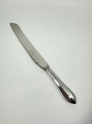 Web Sterling Silver Bride’s Cake Bread Knife Sheffield England Beautiful Wedding - Image 1 of 4