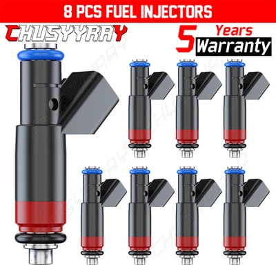 Inyector de combustible 8 piezas FJ482 APTO 2004-2009 Dodge Durango 2007-08 Chrysler Aspen 5,7 L Foto 1 de 4