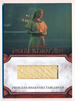 House of the Dragon Season 1 Princess Rhaenyra Targaryen Relic Cards #RC51 - Image 1 of 2