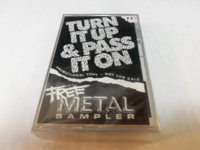 Turn It Up And Pass It On Volume 11 Metal Sampler Cassette New Sealed Promo - Image 1 of 3