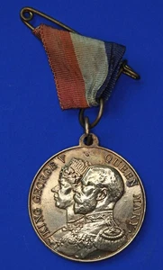 1935 George V & Queen Mary Silber Jubiläumsmedaille, Carlisle, 32mm [29354] - Bild 1 von 2