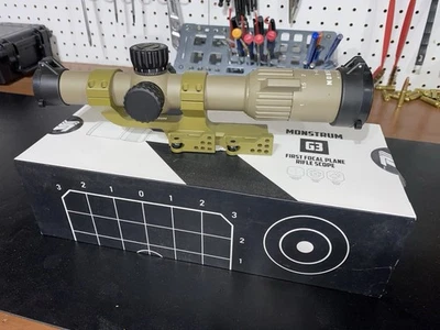 Primer plano focal Monstrum G3 1-6x24 FFP Foto 1 de 4