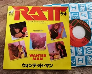 Ep Rat P1909 Ratt / Wanted Man She Wants Money Single - Picture 1 of 3