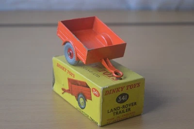 Remolque Land Rover Dinky Toys 341 original años 60 en caja Foto 1 de 4