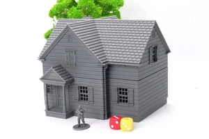 American Suburban House DS-01 - Terreno Wargaming Miniatura Impreso en 3D - Imagen 1 de 11