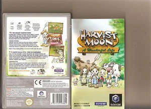 HARVEST MOON WONDERFUL LIFE GAMECUBE / WII RARE FARM  - Picture 1 of 1