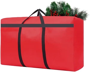 Small Christmas Tree Storage Bag 4Ft/5Ft Heavy Duty Reusable 600D Oxford Fabric - Picture 1 of 7