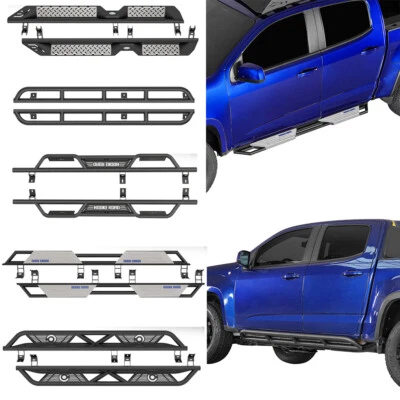 Nerf Side Step Bar Running Board for 15-25 Chevy Colorado & GMC Canyon Crew Cab - Imagem 1 de 4