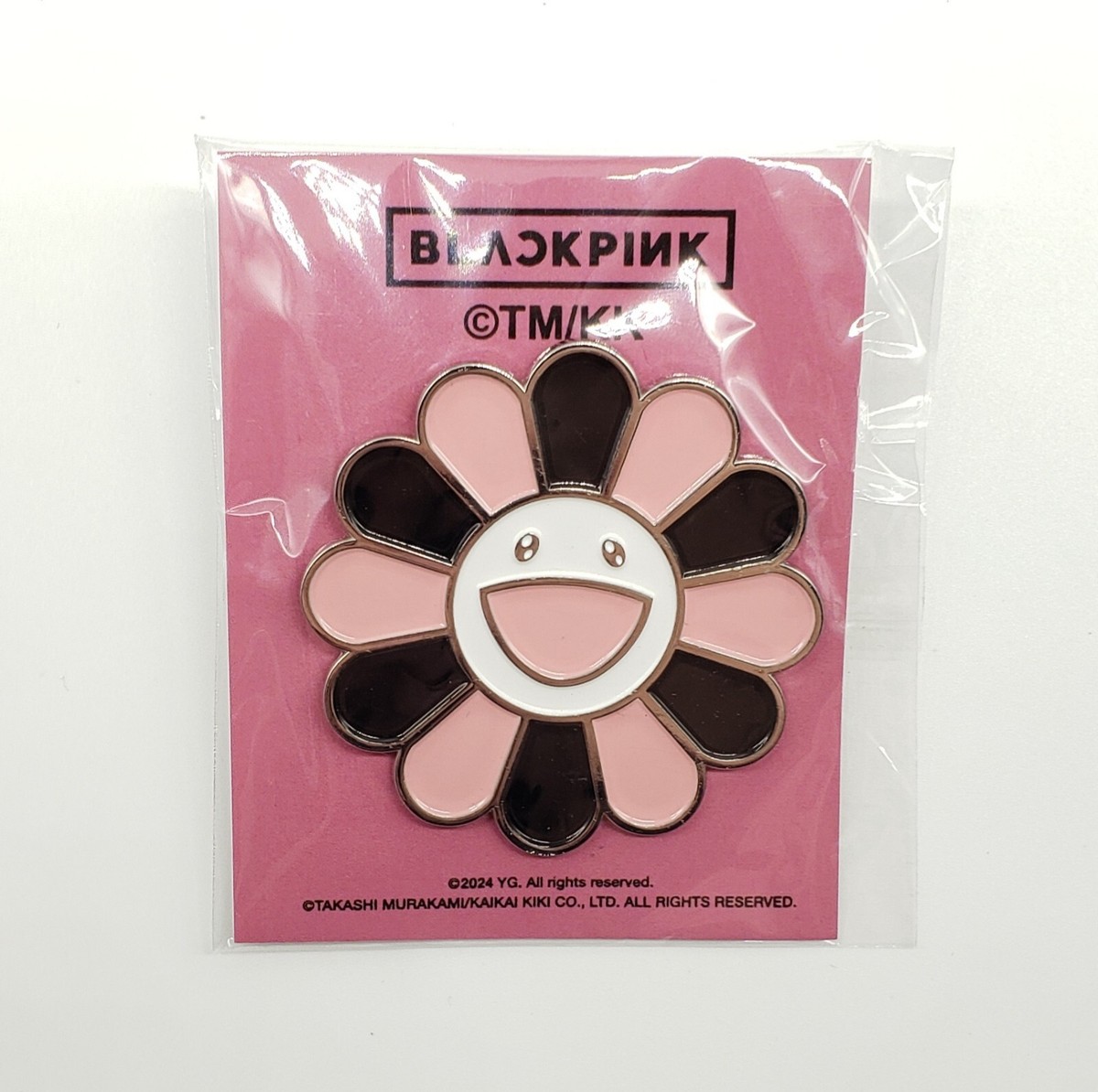 ファッション雑貨・小物その他 Kaikai Kiki x Blackpink Enamel Pin Rainbow Flower ファッション雑貨・小物その他 Kaikai Kiki x Blackpink Enamel