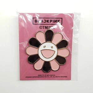 Takashi Murakami x BLACKPINK Enamel Pin Kaikai Kiki Badge Brooch Korea Kpop - Picture 1 of 2