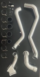 Complete Hot & Cold Side Intercooler Pipe Kit for 2011-2016 6.6L LML Duramax - Picture 1 of 7
