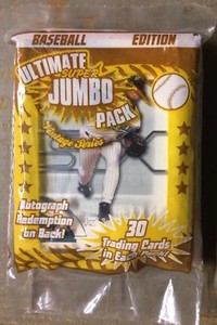 Baseball Card Pack 30 Cards Josh Beckett (Top) Brian Drahman (Back)