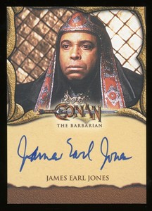 2009 Conan the Barbarian James Earl Jones as Thulsa Doom Autograph Auto