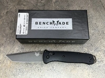 Benchmade Bailout Manual Folding Knife 537GY-03 CPM-M4 blade - Image 1 of 3
