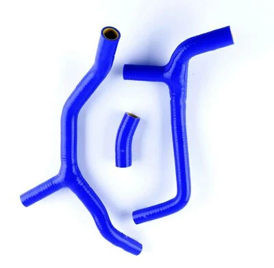 Fit Honda CRF450R CRF450 R 2009 - 2012 2010 2011 蓝色硅胶散热器软管 — 第 1/4 张图片