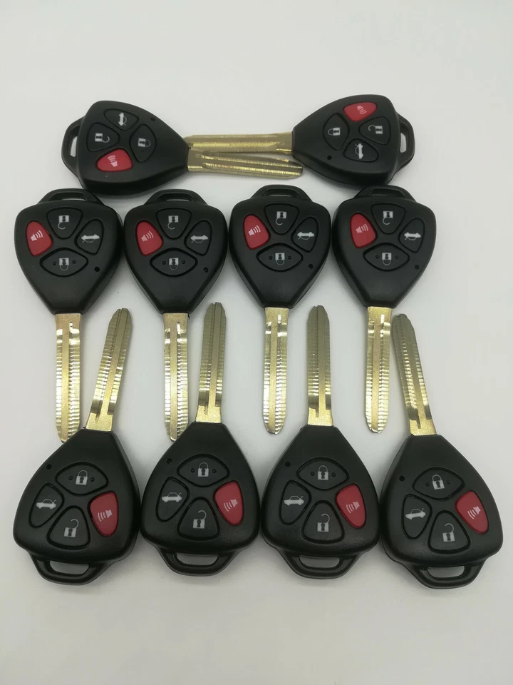 Chave de substituição 10 peças para 2007 2008 2009 2010 Toyota Camry HYQ12BBY GQ4-29T - Imagem 1 de 1