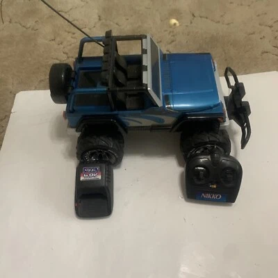 16" Jeep Rubicon RC Crawler 1/10 Scale Nikko RC Car Hard Body No Battery - Image 1 of 4