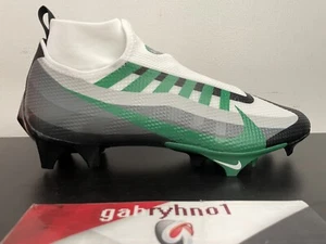 Nike Vapor Edge Pro 360 Football Cleats DV0778-005 Black Green Mens Size 16 - Picture 1 of 8