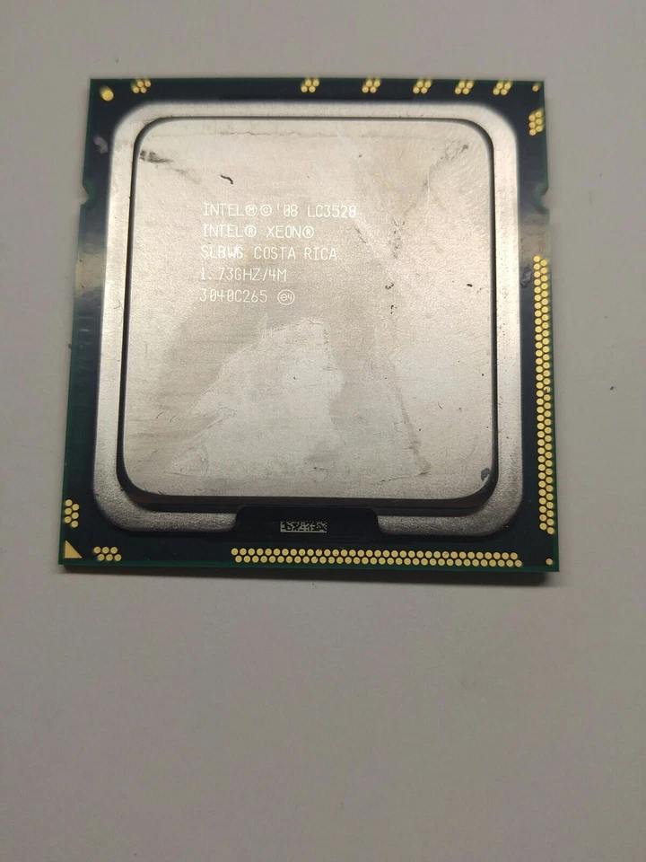 Intel Xeon LC3528 CPU 1.73GHz 4MB Cache LGA 1366 Duo Core Processor SLBWG - Image 1 of 1