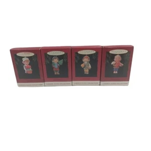 Hallmark Keepsake 1994 Garden Elves Collection Ornaments Lot of 4  Vintage  - Picture 1 of 9
