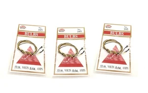 Model Power No.395 Clear Pea Bulbs 2pc. 12-16V (6 bulbs) - Picture 1 of 1