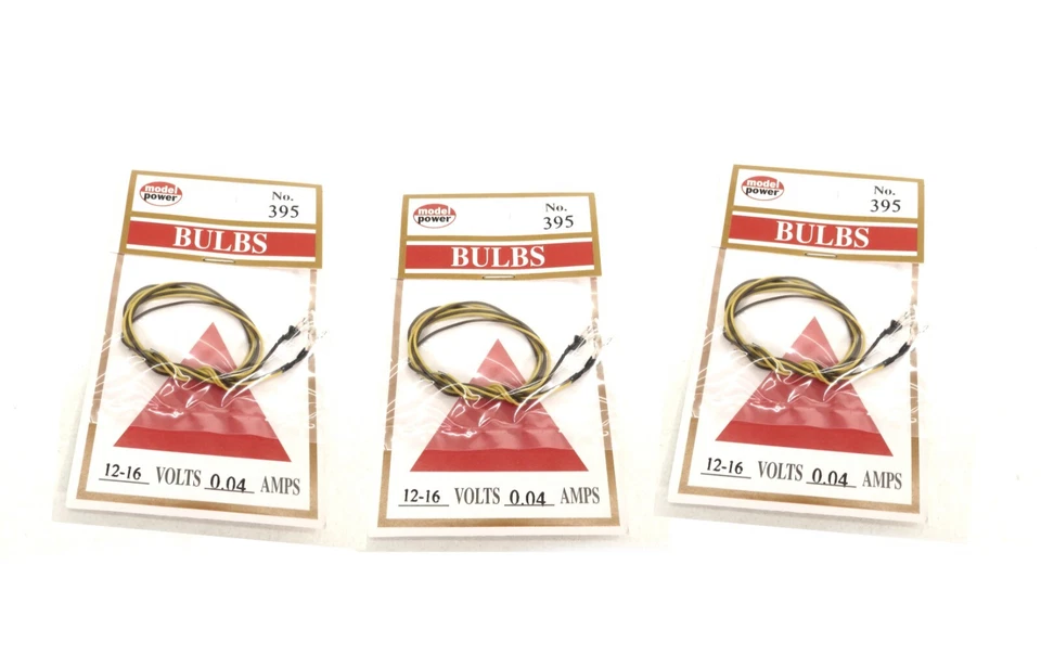 Model Power No.395 Clear Pea Bulbs 2pc. 12-16V (6 bulbs) - Image 1 of 1