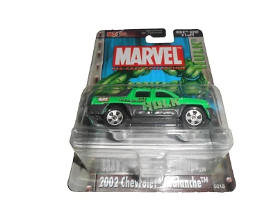 Unopened 2003 Maisto Marvel Series 2 Hulk Hunt #1 of ? 2002 Chevrolet Avalanche - Image 1 of 3