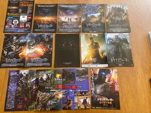 ¡TRANSFORMERS VENGE MOON más! Increíble Volante Japón x10 Shia LeBOEUF Megan FOX - Imagen 1 de 8