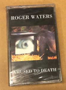 ROGER WATERS - AMUSED TO DEATH (1996) SEALED CASSETTE MADE IN TURKEY - Picture 1 of 2