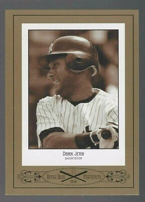 Derek Jeter 2010 Upper Deck Portraits Card# SE-58 - Image 1 of 4